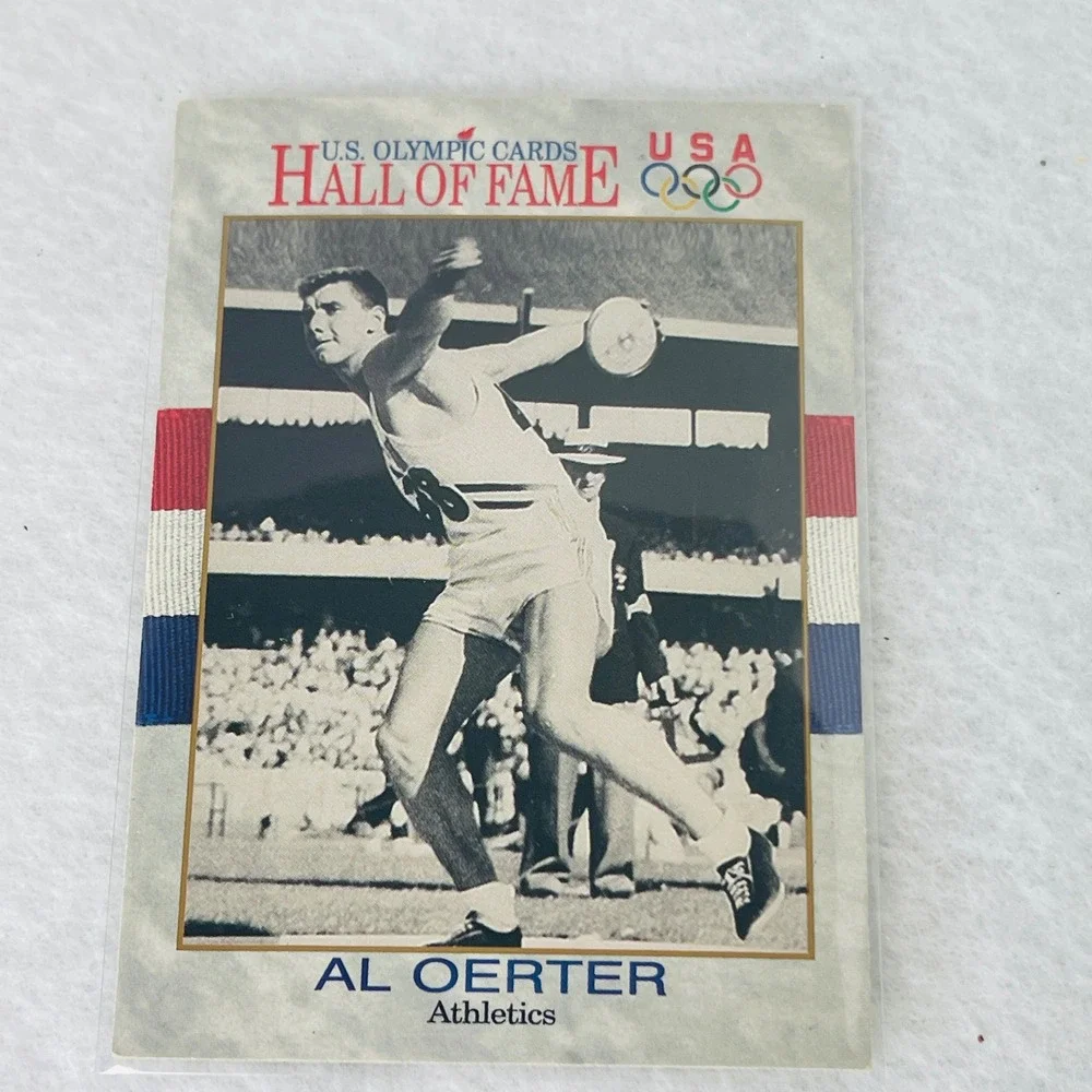 1991 Impel US Olympic Hall of Fame Al Oerter #4 Trading Card Athletics Discus